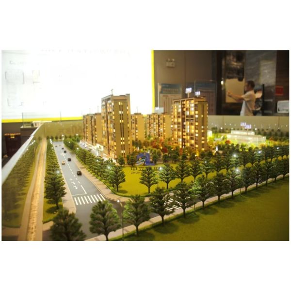Accurate Real Estate Residential 1:100 Scale Model For Architecture