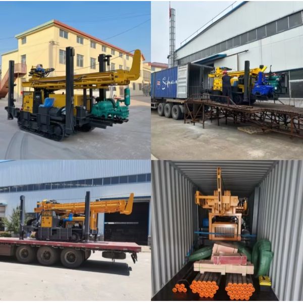 Various Models Pneumatic Drilling Rig OEM For DTH Impactor Or Mud Drilling