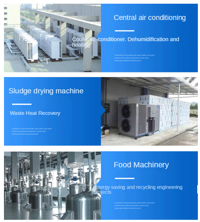 Two fans Air Condenser Cooler Condenser Use for Vegetable Refrigeration