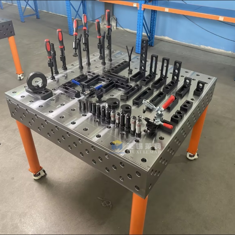 D28 Modular Welding Fixture System for Efficient Production and Quick Setup Times