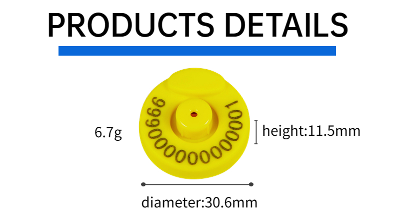 High Performance RFID Ear Tags With FULL ICAR Certification Premium Livestock Tracking Solution