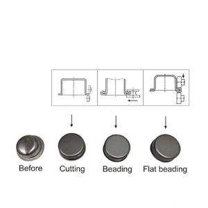 Vertical Automatic Edge Trimming Machine For Utensil Cookware