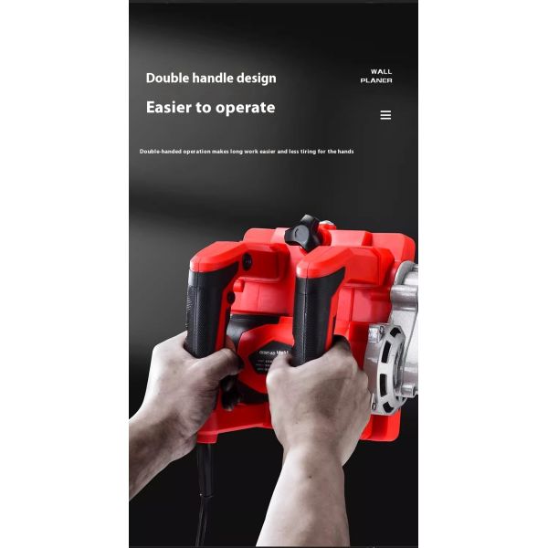 Boben Wall Planer, Dust-free Putty Powder Spray Wall Scraper, Wall Scraper, Ash Scraper, Electric Wall Grinder