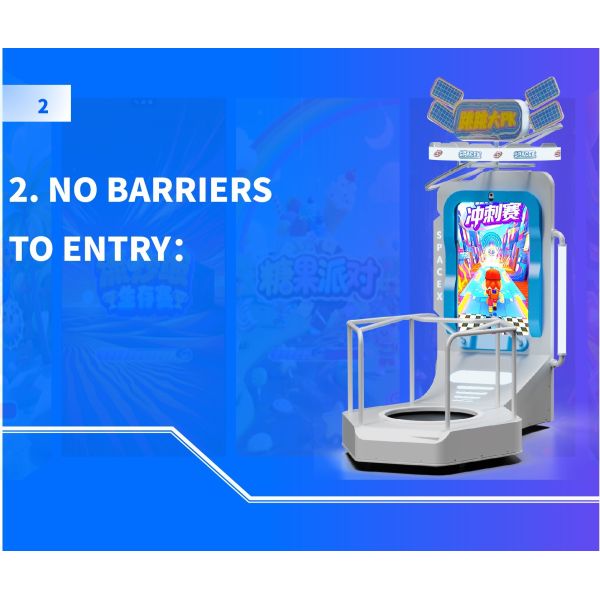 Customized Interactive Trampoline Games System Camera Sensor For Exhibition Halls