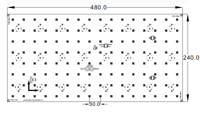 25W SMD5050 Programmable Flash Light Box 23Lm/Heart