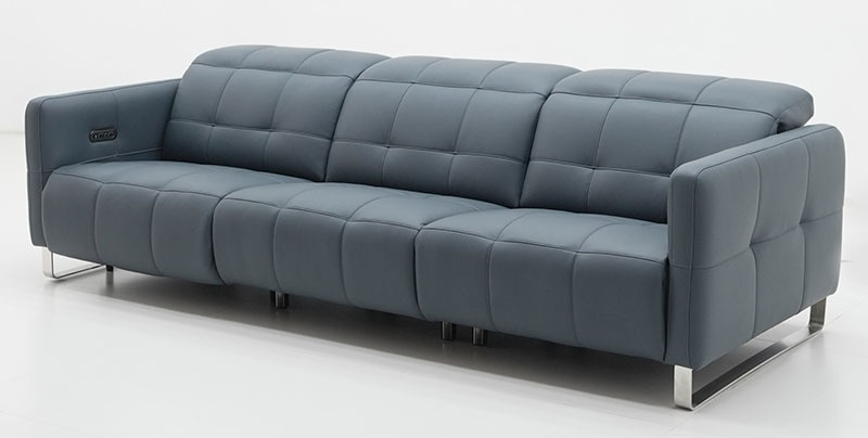 Modern Recliner Sofa 3 Seater with Adjustable Headrest – High Back