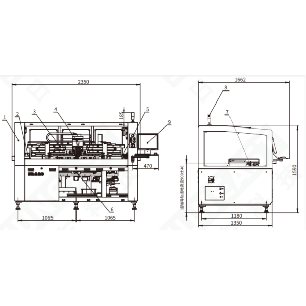 Full Automatic solder paste Printer YSL-120