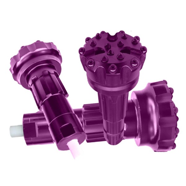 Mining DTH Drill Bit Heat Treatment Processes Hard Rock Drilling Tools DTH Hammer And Bits