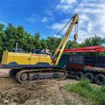Field Pipeline Construction Pipelayer with Hydraulic Lifting Arm