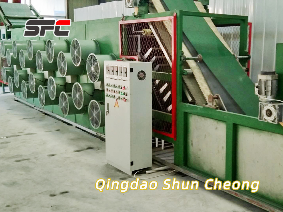Efficient Temperature Reduction Fully Automated Batch-off Cooler for Stable Sheet Output