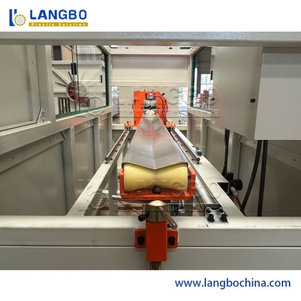 PE Pipe Extrusion Line Featuring Energy Motors And Precise Temperature Control To Ensure Consistent Pipe And Reduced Material Waste