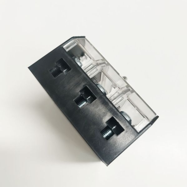 3 Pole 10*38mm Panel Mount Fuse Block Holder With Or Without Case Current Rating 32A