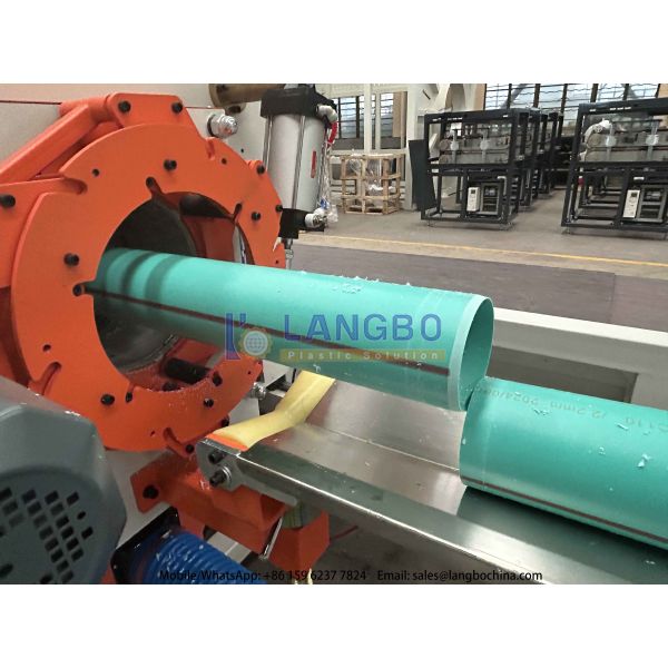 PVC Sewer Drainage Plastic Pipe Cable Duct Water Supply Solid Wall Extrusion Making Machine
