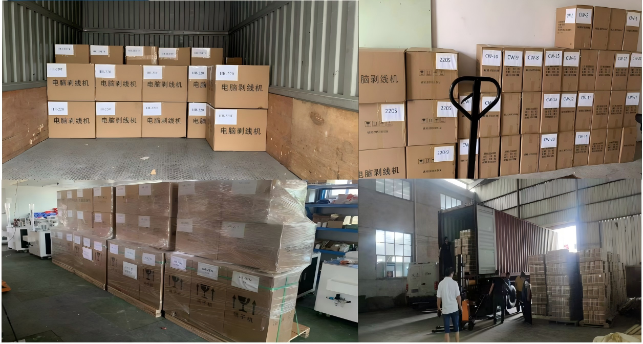 High Efficiency Cable Cutting Machine Inner Outer Layer Cable Cut Strip Machine