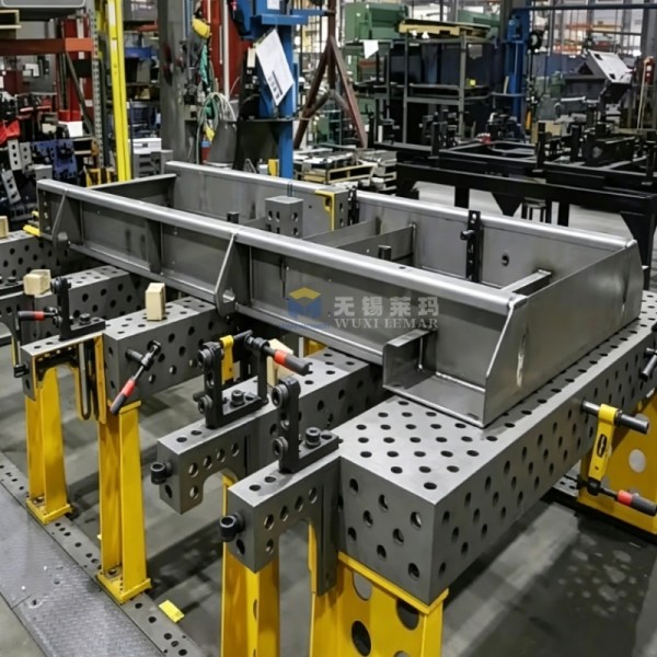 D28 3D Welding Table System for Steel Structure Assembly and Robotic Welding