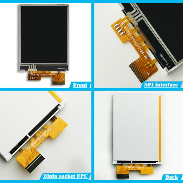 2.4 Inch TFT Touch Screen TN 240x320 ST7789V 20pin SPI With Resistive Touch