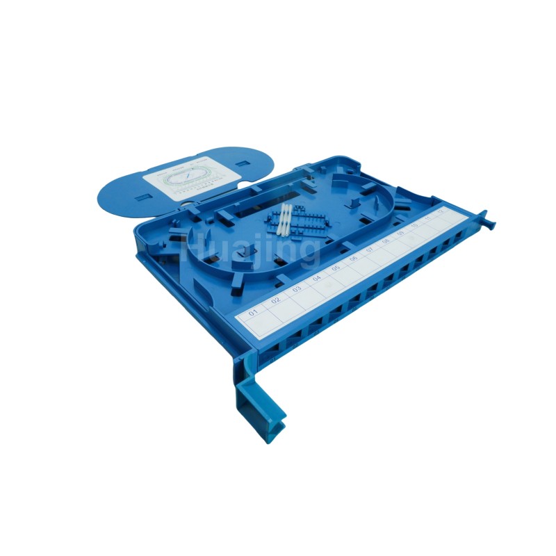 Modular Expansion Integrated Splice Tray Snap In for Optical Cable Distribution Frame