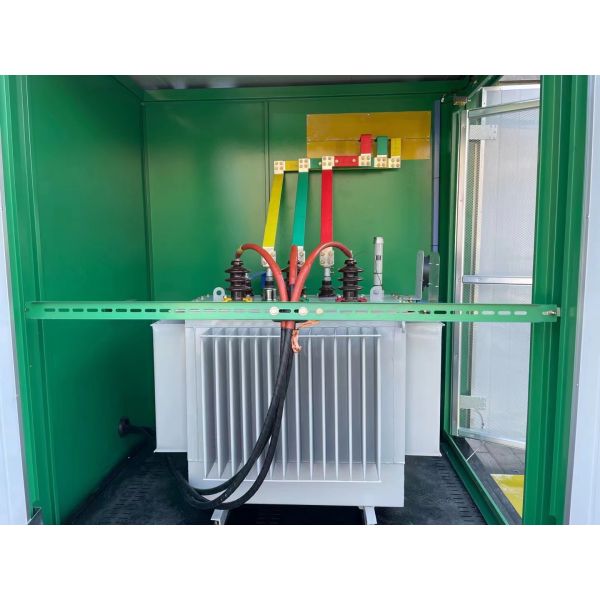 Compact Box Type Transformer Substation 35kv 1250KVA Rain Proof Electrical Equipment