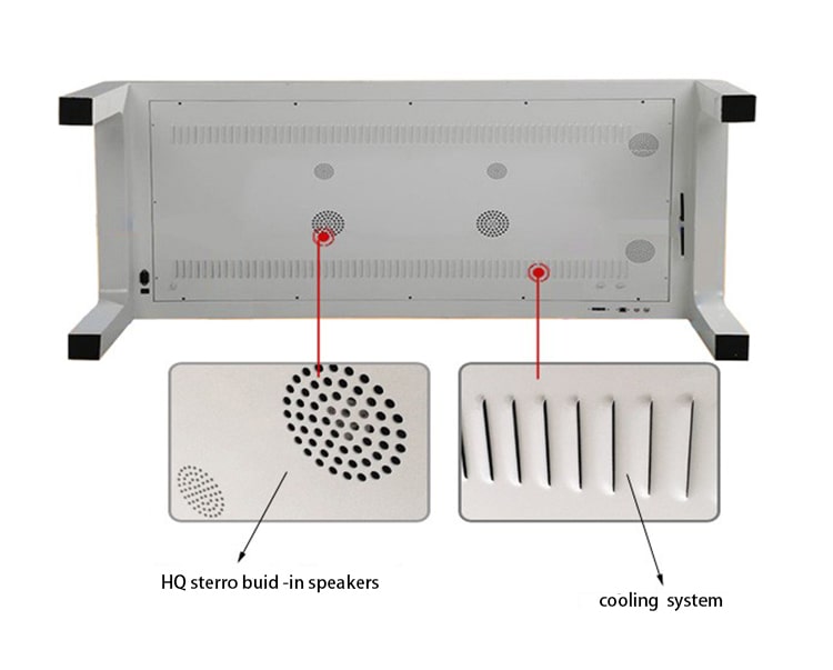 43 Inch Interactive Kids Game Table with Touch Screen/Kids Education LCD Android Table