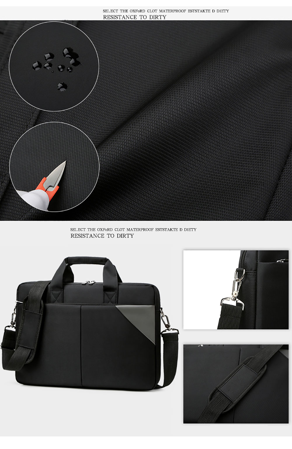 For Business Large Capacity Laptop Backpack 15.6 Inch Computer Waterproof Nylon Daily Convertible Eco-Friendly Travel Wholesale OEM/ODM/Private Label