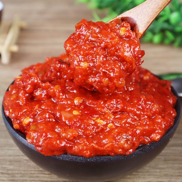 Haccp Certificated Spicy Radish Pickled Cabbage Paste Kimchi Sauce 320 G for Restaurant