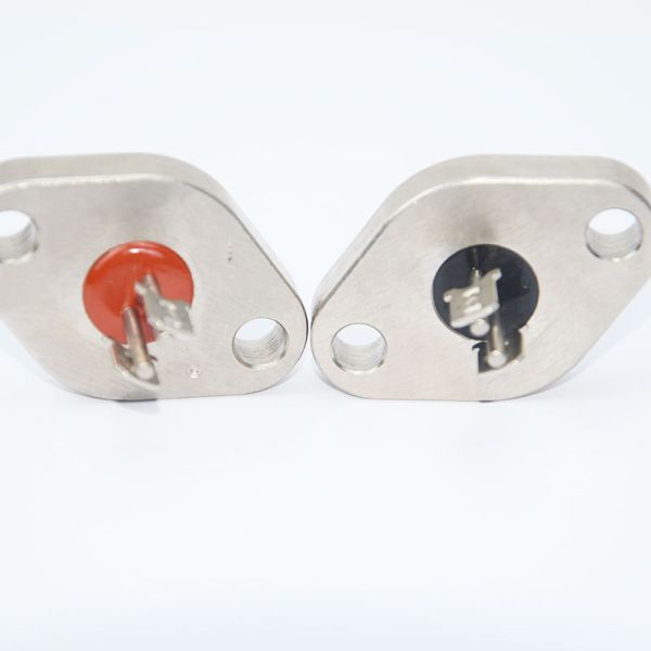 SSCore 45 Steel Hermetic Bulkhead Connector 0.5mm-3.2mm Electroless Nickel