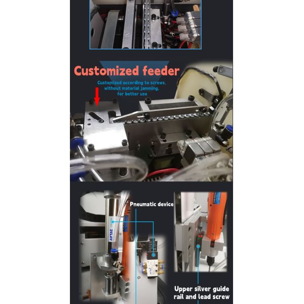 Micro Twin Screw Conveyor Hopper Automatic Extruder Plastic Powder Volumetric Screw Feeder Shaftless Machinery Nejicco Auto Screwdriver Machine