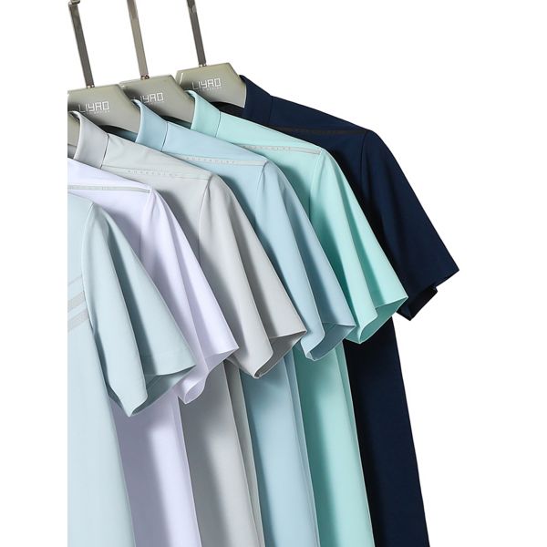 Manufacture Good Quality Custom Quick-drying Breathable Fabric Short-sleeved Polo T-Shirt for Men