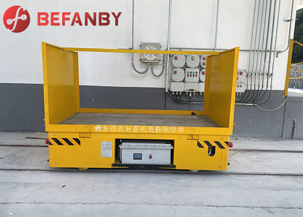 0.4 Ton Battery With Protective Plates On Both Sides Transfer Cart