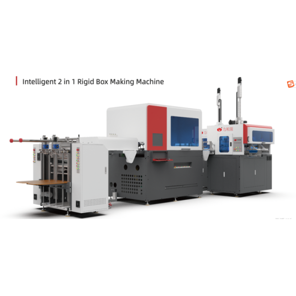 LY- 3000C Intelligent 2 in 1 Rigid Box Making Machine with High Speed Capability and Integrated Bubble Pressing for Manufacturing