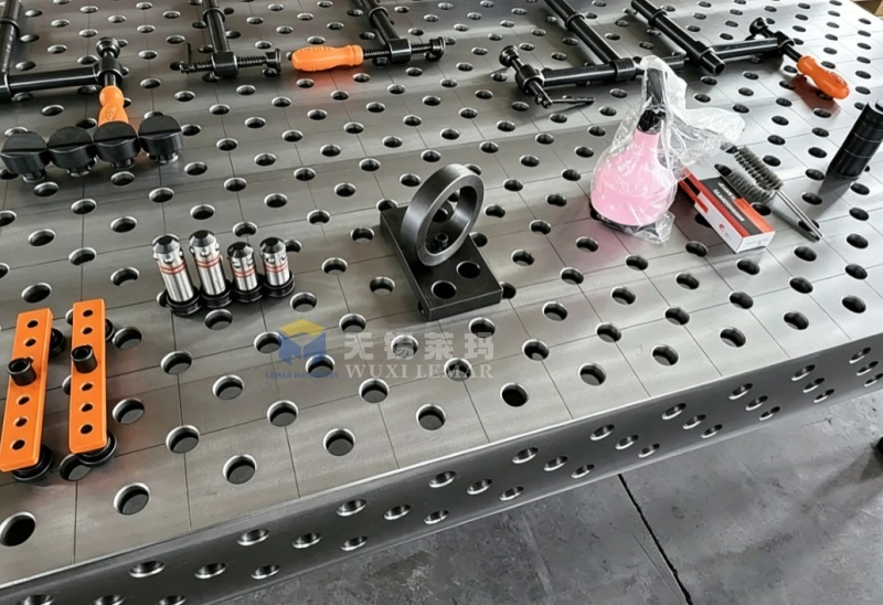 Industrial 28mm Hole Welding Table For Metal Fab