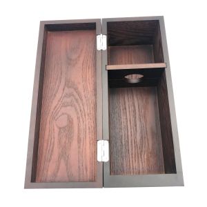Buy cheap Wooden Wine Bottle Boxes Sustainable Shockproof With Custom Logo product