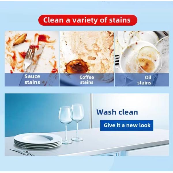 20g/pcs Lemon Dishwasher Cleaning Tablets Ultimate Solution For Fast And Effective Dishwashing