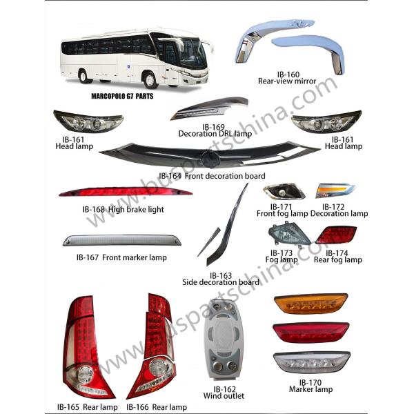 MARCOPOLO Bus LED Rear Lamp Bus Tail Light
