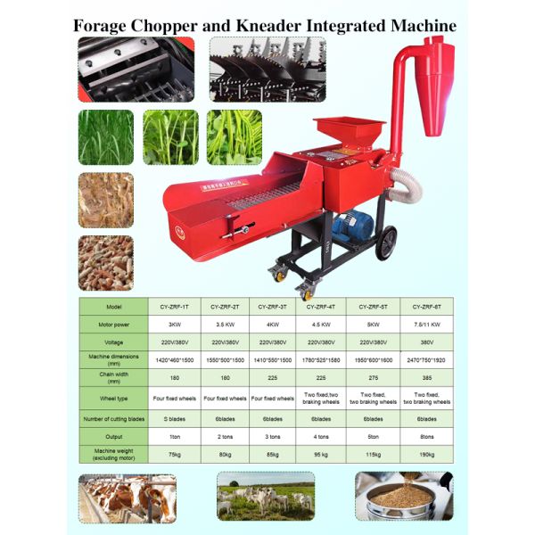 Grass Cutting Machine in dairy farm application