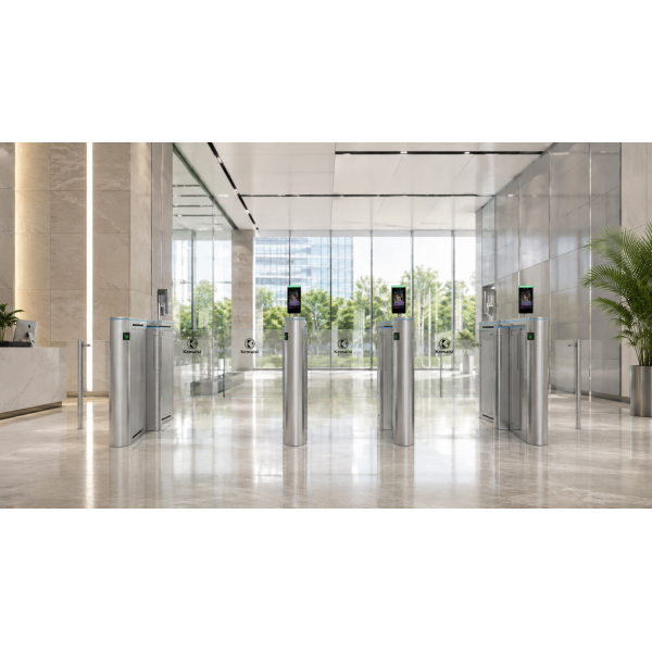 Office Speed Gate With Face Recognition Access Control For Fast Passage And Durable Performance