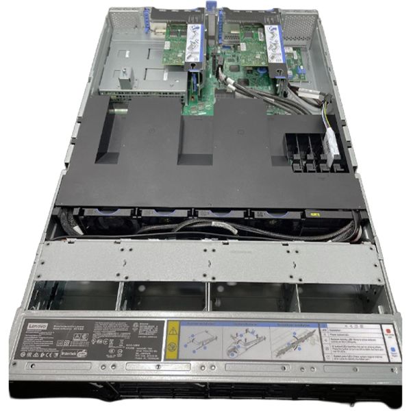 Lenovo Thinksystem SR550 2U Rack Server with Xeon Processor, Flexible Storage Design, and 12x3.5" Backplane