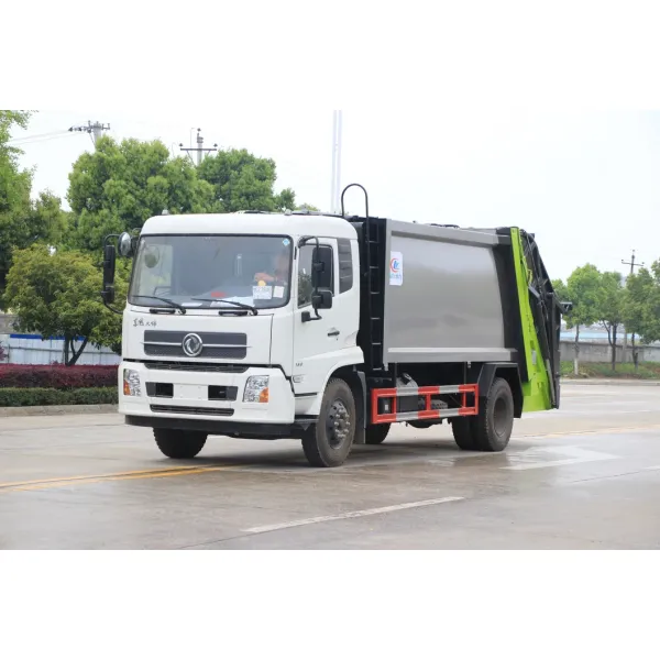 Dongfeng 15 Cbm 4*2 Self Compressing Garbage Compactor Truck Refuse Collection Truck