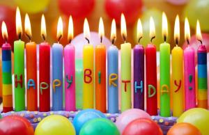 Buy cheap Fancy Rainbow Color Long Birthday Candles With Happy Birthday Letters Painted product