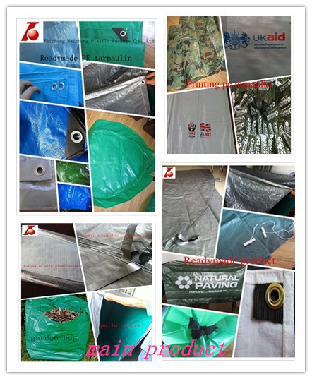 natural color polyethylene fabric roll without lamination, half-finished tarp