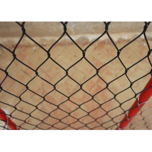 High Strength Bird Protection Mesh , Knotted Type Stainless Steel X Tend Mesh