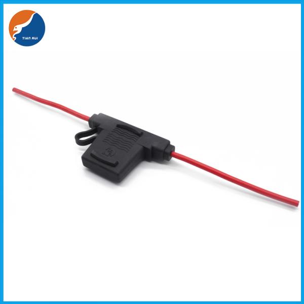 TR-506 Inline 8 AWG Blade ATM Water Resistant Maxi Fuse Holder For Car Boat Truck With 30cm Wire
