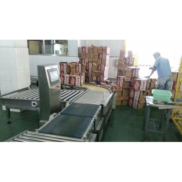 Tandem Automatic Weight Checking Sorting Machine System Equipment Industrial Food Grade JZ-W Series