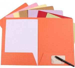Buy cheap A4 paper index file divider sheet with colorful tab with elastic band product