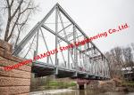 Multi Span Single Lane Steel Box Girder Bailey Bridges Structural Formwork Truss