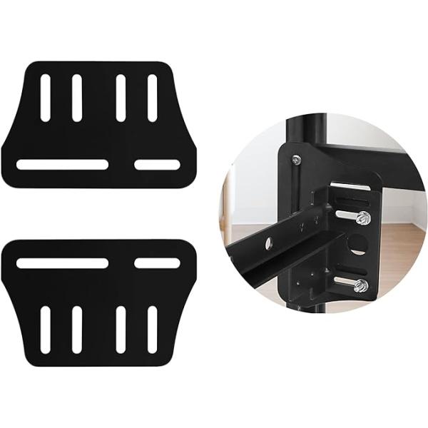Metal Bed Frame Headboard Attachment Kit Bed Frame Hook Bracket Adapter for Queen Bed