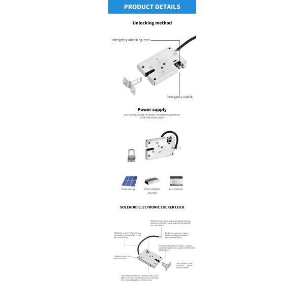 Keyless Mini Hidden Magnetic Cabinet Lock For High Security Locker