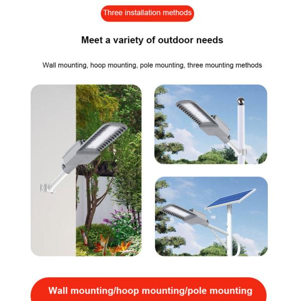 Split Solar Street Light The Ideal Solution for Versatile and Energy-Saving Lighting