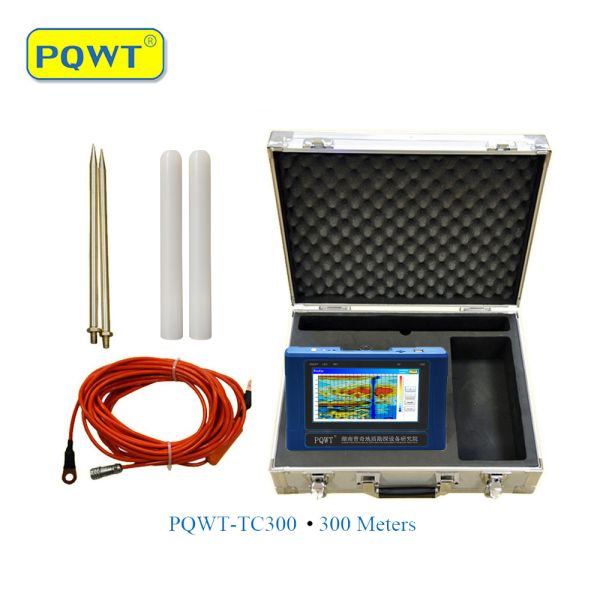 PQWT TC300 300m Long Range High Accuracy Portable Detector Water Detection