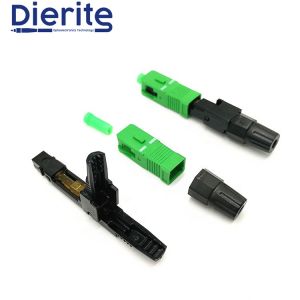 FTTH Fiber Optic Fast Connector Sc APC Singlemode Field Assembly Connector